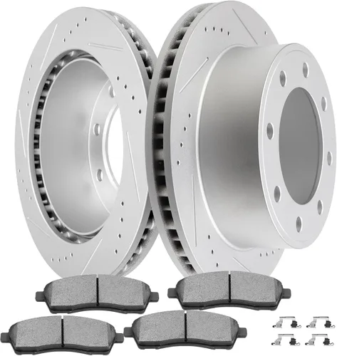 Miniatura 11 de SCITOO 120.40021, 3295 ATD465AC, D465-7345 Pastillas de Freno y Rotores Delanteros Compatibles con Acura EL 1997-2005, Honda Civic 1996-2005, Honda