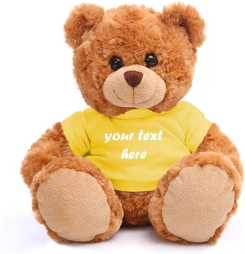 Miniatura 13 de Plushland Oso de peluche de 11 pulgadas, regalo personalizado de animal de peluche, gran regalo para el día de la madre, San Valentín, graduación