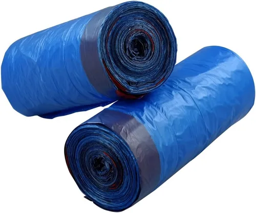 Miniatura 7 de Bolsa de basura pequeña de 5 galones, bolsa de basura con cordón azul, 110