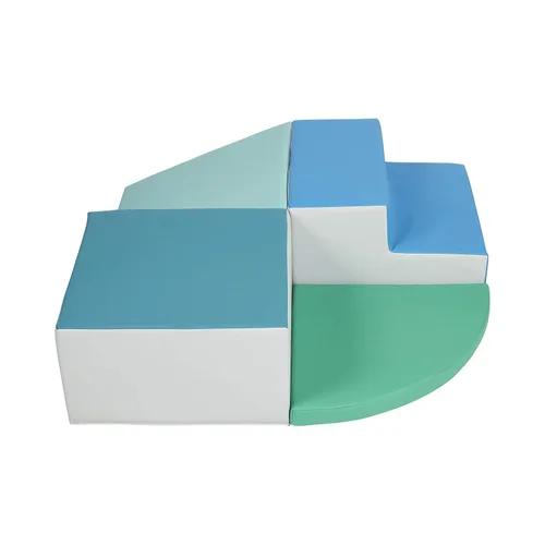 Miniatura 10 de SoftScape Escalador de Esquina para Tiempo de Juego de Niños Pequeños, Estructura de Juego Activo Interior para Niños Pequeños y Niños, Espuma Suave
