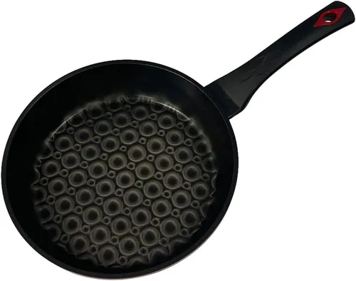 Miniatura 5 de Utensilios de cocina antiadherente con revestimiento de diamante 3D Wok, 9.5 '' (9.4 in), fabricado en Corea
