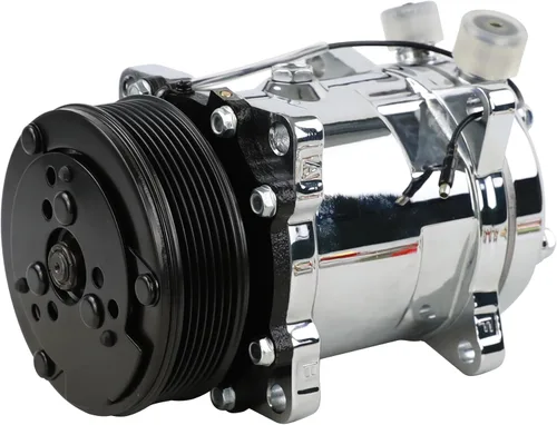 Compresor universal del A/C con el embrague negro PV7 SD 508 estilo 5H14 R134A Chrome Serpentine Belt