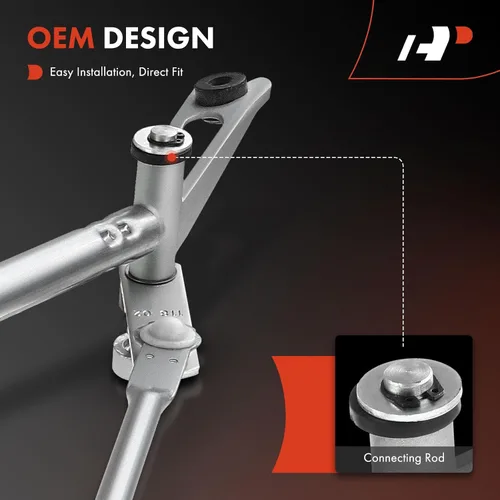 Miniatura 2 de A-Premium Ensamblaje de transmisión del limpiaparabrisas delantero compatible con vehículos Dodge - Ram 1500,2500,3500, 4500, 5500