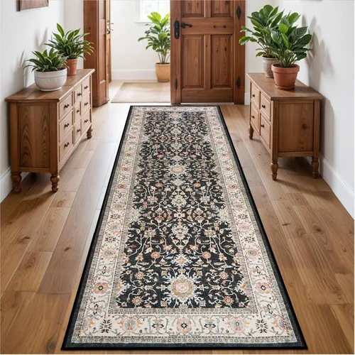 Miniatura 10 de Alfombra de pasillo lavable de 2 x 3 pies - Alfombra antideslizante resistente a las manchas, alfombras y tapetes de cocina duraderos