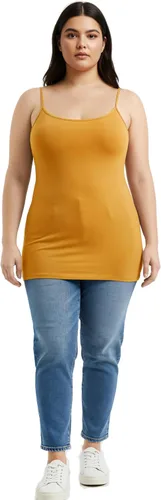 Miniatura 266 de Emmalise Camisola larga casual básica para mujer, con tirantes ajustables, top en capas