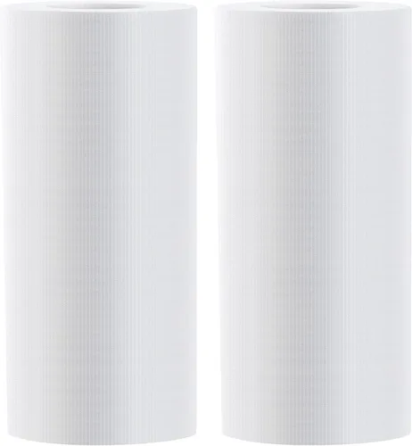 (2 unidades / rollo de 8 pulgadas x 50 yardas) Estabilizador soluble en agua para película de bordado Seneme 35um Clear Embroidery Stabilizer -