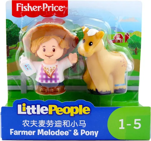 Miniatura 6 de Fisher-Price Little People, Blanco, azul, rosa.