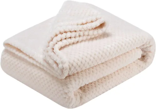 Miniatura 95 de Manta o manta mullida para bebé, suave, cálida y acogedora manta de vellón coral para niños pequeños, bebés o recién nacidos, para cuna, cochecito