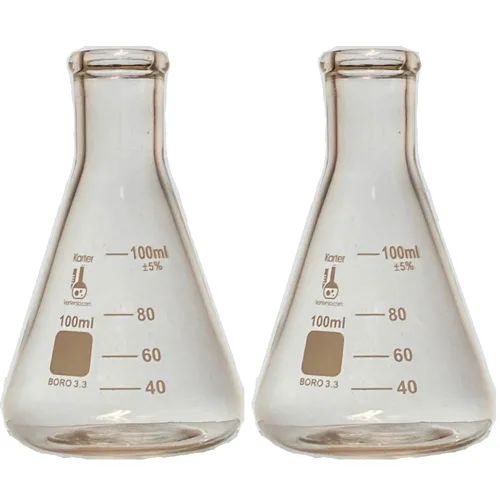 Miniatura 16 de Karter Scientific - Matraz Erlenmeyer de boca estrecha de 1000 ml, vidrio borosilicato 3.3, 213G22 (Individual) 3.3 vidrio de borosilicato, boca