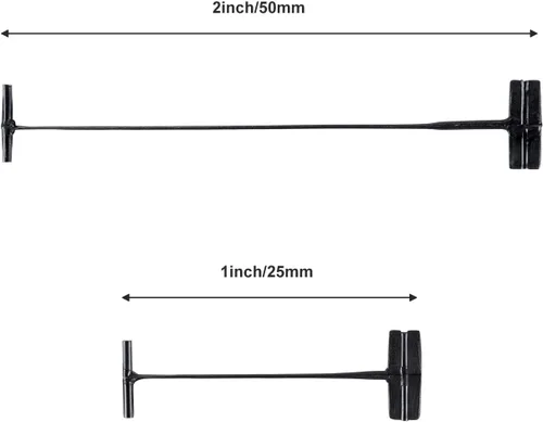 Miniatura 3 de PAG Sujetadores de pistola de etiquetado estándar de 1 pulgada, accesorios de púas, etiqueta de precio, repuesto de pistola para ropa, 5000 piezas