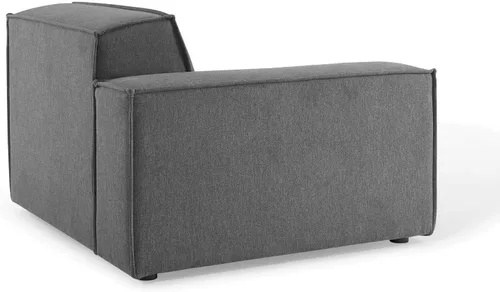 Miniatura 10 de Modway EEI-4112-CHA Restore - Sofá seccional de 3 piezas, color carbón