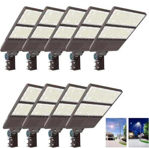 Miniatura 27 de Luz LED de estacionamiento de 150 W, 120 W, 90 W, ajustable, con certificación UL, 5700 K, 5000 K, 4500 K, sintonizable, 22500 lm luz comercial