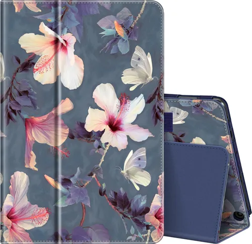 Miniatura 23 de Fintie - Funda tipo libro para tableta Amazon Fire HD 10 y Fire HD 10 Plus (solo compatible con versión de 11ª generación 2021), Funda de pie
