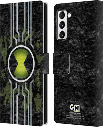 Miniatura 7 de Head Case Designs Officially Licensed Ben 10: Alien Force Ben's Jacket Graphics Leather Wallet Case Compatible with Samsung Galaxy S21+ 5G