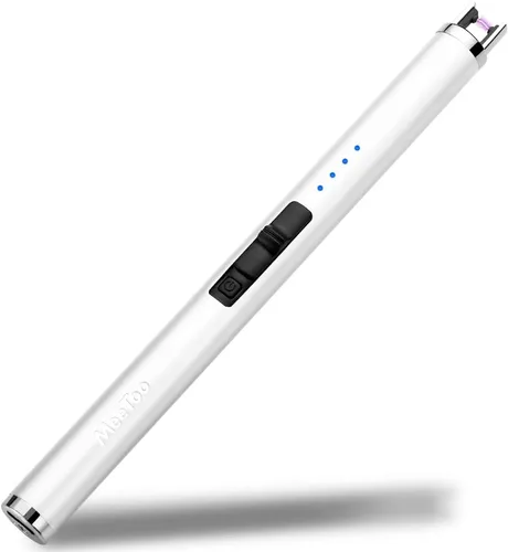 Miniatura 9 de MeeToo Encendedor eléctrico recargable USB tipo C para velas, Navidad, cocina, camping, fiesta, regalos para esposa, mujeres, hombres, Nana, negro
