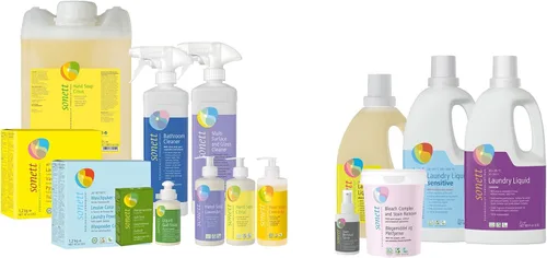 Miniatura 4 de Sonett Polvo de lavandería orgánico sensible al color para pieles sensibles para personas con alergias (42 onzas) certificado cultivado orgánicamente