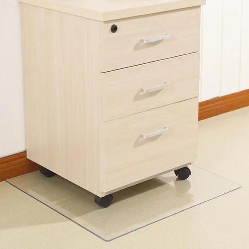 Miniatura 6 de Tapete para silla para suelo de madera dura, 36 x 47 pulgadas, 48 x 63 pulgadas, 71 x 87 pulgadas, tapete transparente antideslizante para silla