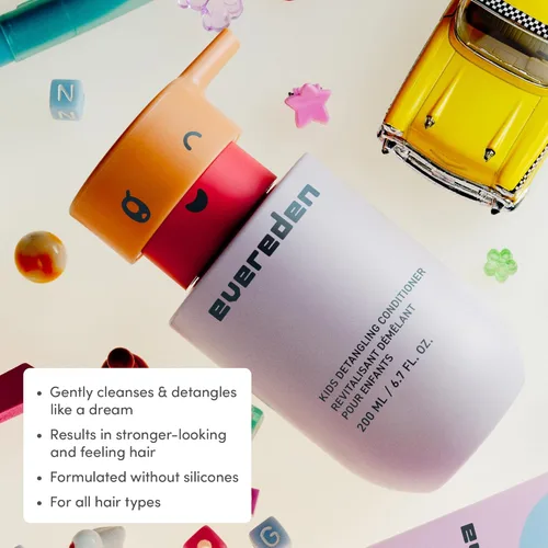 Miniatura 3 de Evereden After Swim & Sports Kids Shampoo Mini: Con arcilla limpiadora Desintoxica el cabello y el cuero cabelludo del cloro, la suciedad