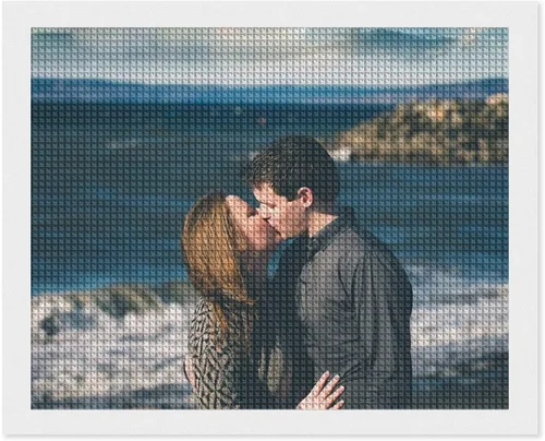 Miniatura 10 de Oznufi Kits de pintura de cuentas personalizadas para adultos, taladro completo, cuentas de fotos 5D personalizadas, imagen personalizada, regalos