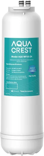 AQUACREST RC 4 EZ-Change cartucho de repuesto de filtración de agua, compatible con todos los sistemas de filtro de agua Culligan EZ Change