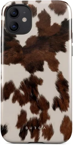 Miniatura 91 de BURGA - Funda compatible con iPhone 12, apta para carga inalámbrica, carcasa rígida híbrida de 2 capas + funda de silicona, resistente, ajuste