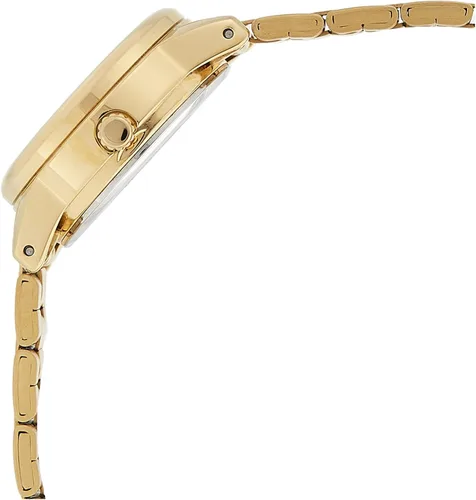 Miniatura 3 de Casio LTP-V002G-7B2 Reloj analógico para mujer tono dorado blanco fácil lector esfera de fecha