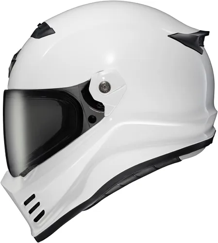 Miniatura 8 de ScorpionEXO Covert FX - Casco integral para motocicleta adulto estilo Street Fighter - bolsillos para altavoces con Bluetooth, certificación DOT ECE