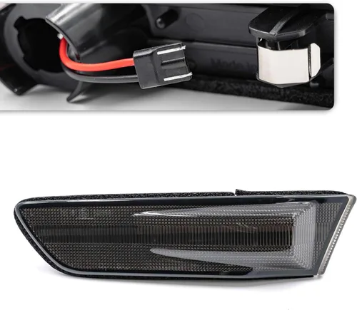 Miniatura 5 de Luces LED de marcador lateral para Infiniti G35 Coupe Skyline V35 2003-2007 lente ahumada ámbar LED delantero Fender intermitentes Conjunto
