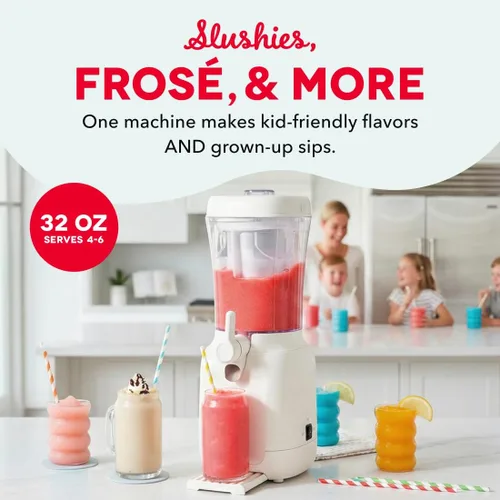 Miniatura 2 de Dash Máquina de granizado y máquina de bebidas congeladas – Haz granizados, margaritas congeladas, frasados y más – Dispositivo fácil de limpiar