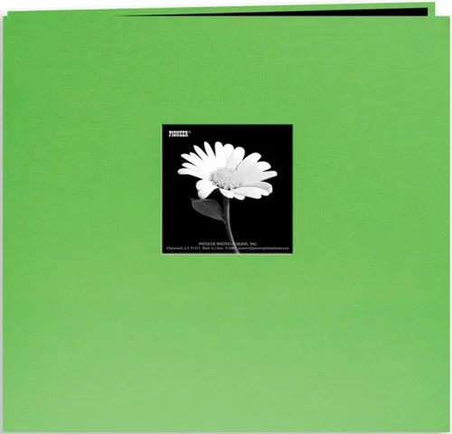 Miniatura 17 de Pioneer MB-811CBFBLK - Libro de memorias con marco de tela, encuadernado con postes, 8 1/2 pulgadas x 11 pulgadas, color negro profundo