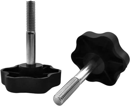 Miniatura 5 de Tornillos de toldo M8 x 1.378 in para columpio de porche, perillas de ajuste de repuesto para fijar el marco del toldo al marco del columpio