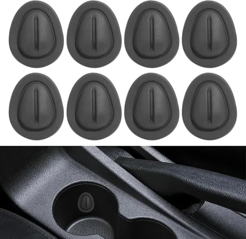 8 piezas reductor de tamaño de portavasos de goma, antivibración, para automóvil, vehículo, camión, caravana y más