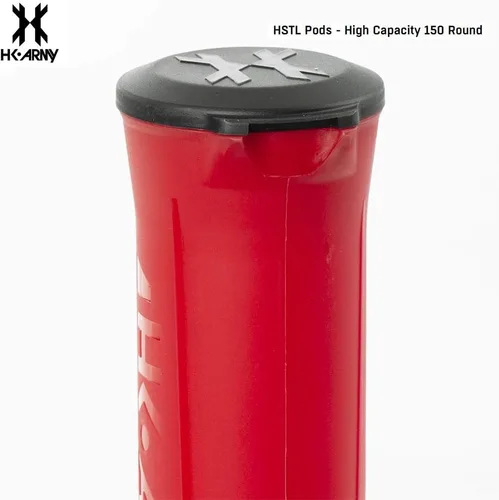 Miniatura 4 de HK Army HSTL - 150 cápsulas redondas de paintball, paquete de 6 (rojo)