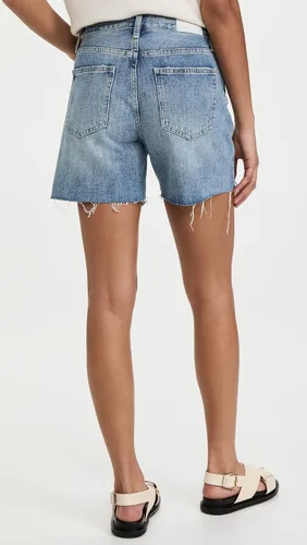 Miniatura 3 de Pistola Denim Devin - Pantalones cortos de talle alto para mujer