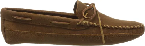 Miniatura 6 de Minnetonka Suela suave de doble parte inferior para hombre, Marrón