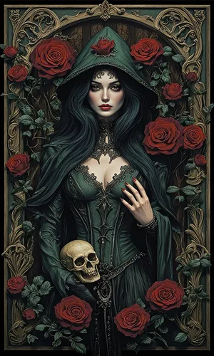 Miniatura 13 de Pintura de Halloween por números para adultos sobre lienzo, terror, pinturas al óleo acrílicas, kits de pintura al óleo, regalos para niños, Pintura