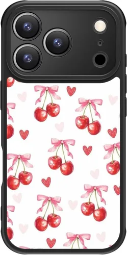 Miniatura 110 de FUNMIKO Funda para iPhone 16 Plus, carga inalámbrica y protección de grado militar, diseño floral moderno para mujeres y niñas, funda antideslizante