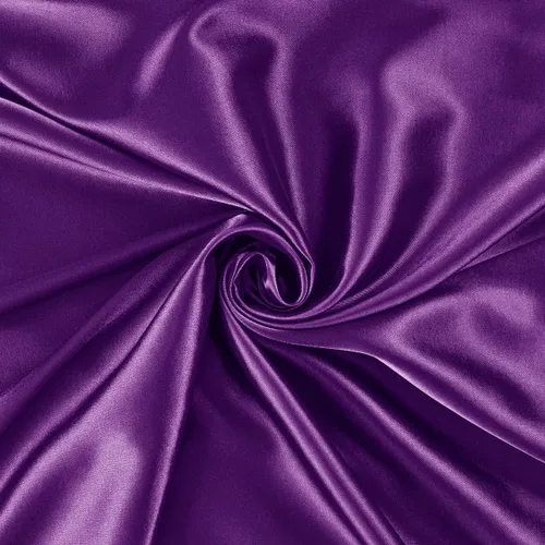 Miniatura 5 de MLMW The Yard - Tela de satén suave y sedosa de 6 yardas y 60 pulgadas de ancho, tela sólida continua para vestidos de novia, costura, manualidades