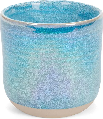 Miniatura 5 de Elanze Designs Taza de café de cerámica con esmalte reactivo brillante de gran tamaño, 500 ml, para uso diario en la cocina, de cerámica de grado