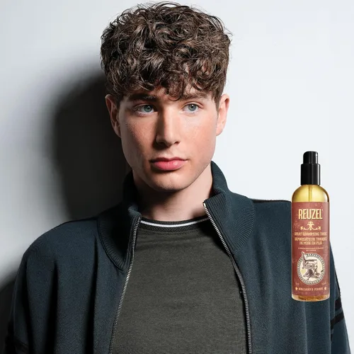 Miniatura 3 de Reuzel - Tónico de aseo en laca para el cabello, fragancia sutil de manzana, menta, perfecto para secado, ideal para volumen, elevación y textura