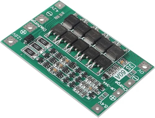 Miniatura 5 de 2PCS 3S 60A 12.6V 18650 Cargador PCB BMS Placa de protección de batería de litio de iones de litio Módulo de carga de equilibrio para motor