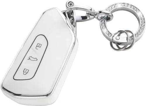 Miniatura 11 de YO&YOYE Funda para Llavero de TPU con Anillo para Llaves