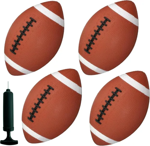 Miniatura 5 de AppleRound Pelotas de fútbol de 5 pulgadas para niños pequeños y niños, juegos al aire libre, deportes en el patio trasero para niños y niñas, 4