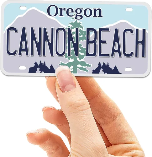 Miniatura 12 de Oregon - Calcomanías para placa de matrícula, elige tu o ciudad, calcomanía para parachoques del noroeste del Pacífico para Hydroflask (Portland)