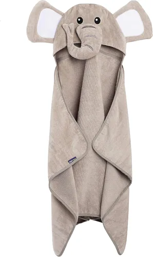 Miniatura 10 de Toalla de animal con capucha calidad premium: ultra suave, súper absorbente, XL 49 x 28 pulgadas, para niños y bebés, para baño, playa, piscina