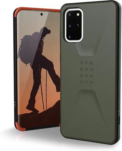 URBAN ARMOR GEAR UAG - Funda protectora para Samsung Galaxy S20 Plus (pantalla de 6.7 pulgadas), color verde oliva (verde oliva), elegante,