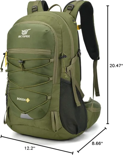Miniatura 8 de SKYSPER Mochila de Senderismo para Hombres y Mujeres, Mochila de Viaje de 35L Impermeable Mochila de Camping Mochila Ligera para Exteriores Mochila