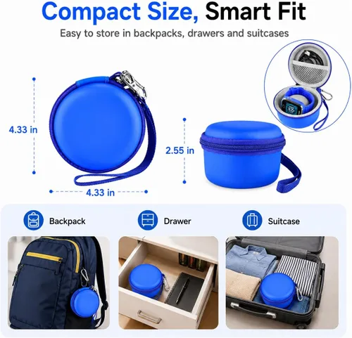 Miniatura 3 de Funda compatible con Vtech KidiZoom Smartwatch DX4, DX2, DX3, para Little Tikes Tobi/para Watch 2/para Gizmo Watch, relojes para niños, caja de Negro