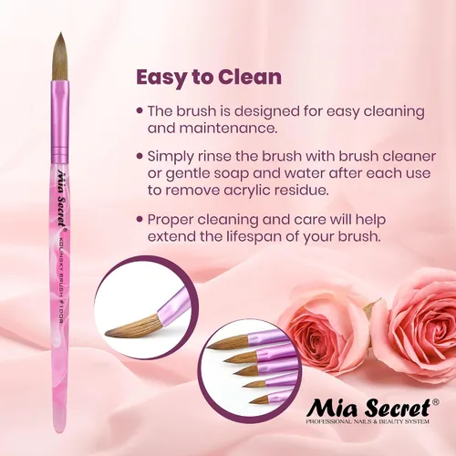 Miniatura 6 de Mia Secret Cepillo de uñas Kolinsky #10