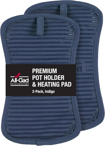 All-Clad Agarradera Premium para Ollas, Paquete de 2, Índigo